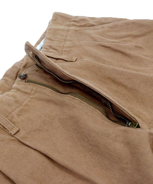 alvana（アルヴァナ）の「【alvana】NATURAL TWILL SHORT PANTS / ブラウン [ALV-90（その他パンツ・メンズ・ブラウン・3/2）」の7枚目の写真