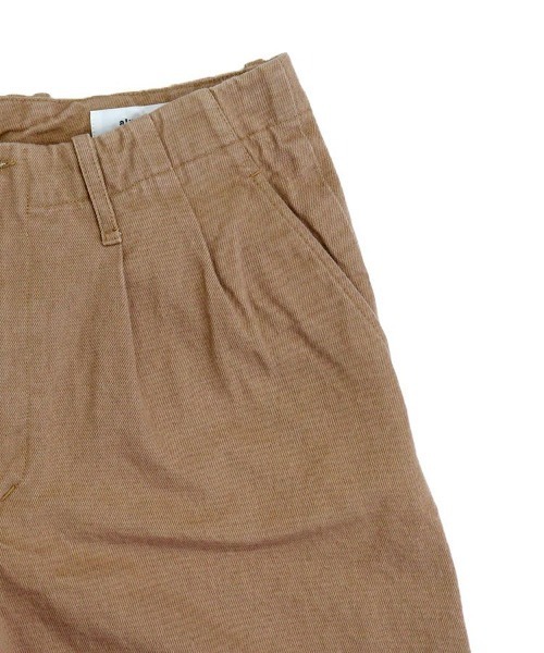 alvana（アルヴァナ）の「【alvana】NATURAL TWILL SHORT PANTS / ブラウン [ALV-90（その他パンツ・メンズ・ブラウン・3/2）」の5枚目の写真