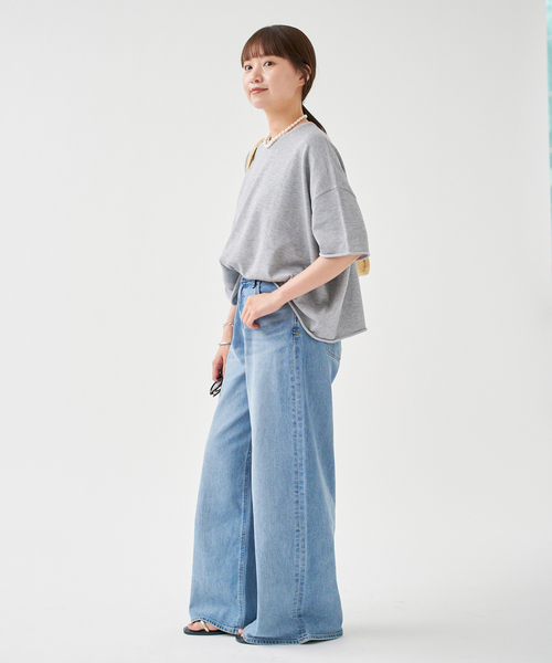 IENA｜LEVITA コットンハーフスリーブプルオーバー | Rakuten