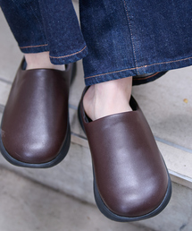 BUMPY（バンピー）の「【BUMPY / バンピー】 バンピーサボ / SABO / スリッポン / リカバリーサンダル / フェイクレザー（サンダル）」