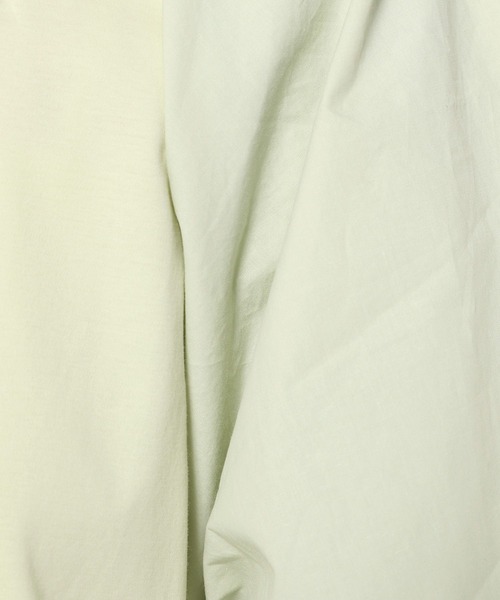 mysty woman（ミスティウーマン）の「2WAYバルーンスリーブカットプルオーバー　498377（Tシャツ/カットソー・レディース・オフホワイト/ブラック/グリーン系その他・FREE）」の19枚目の写真