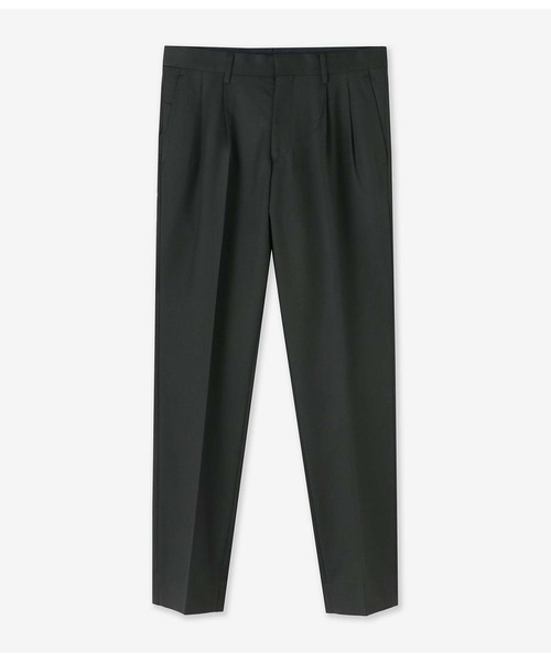 junhashimoto(ジュンハシモト)の「COMFY CLASSIC PANTS(スラックス・メンズ・グリーン/ブラック・3/4/5/2)」の3枚目の写真