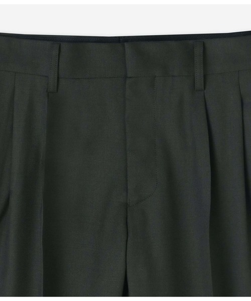 junhashimoto(ジュンハシモト)の「COMFY CLASSIC PANTS(スラックス・メンズ・グリーン/ブラック・3/4/5/2)」の7枚目の写真
