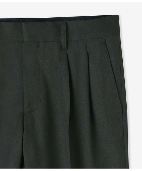 junhashimoto(ジュンハシモト)の「COMFY CLASSIC PANTS(スラックス・メンズ・グリーン/ブラック・3/4/5/2)」の8枚目の写真
