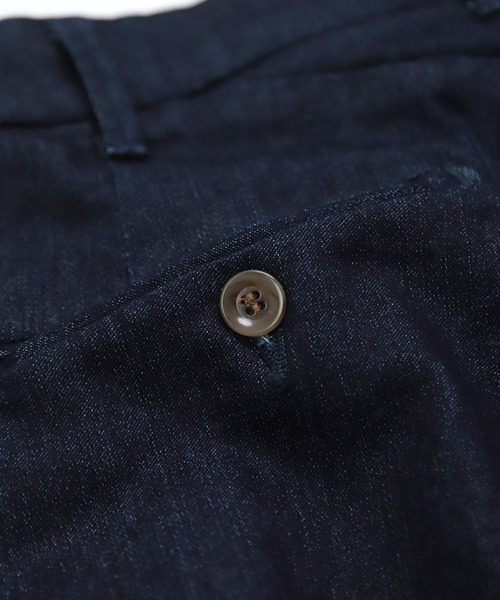 D.M.G.（ドミンゴ）の「[D.M.G / ディーエムジー] ハイストレッチデニム ストレートトラウザー（デニムパンツ・レディース・ワンウォッシュ・L/M/S/SS）」の21枚目の写真