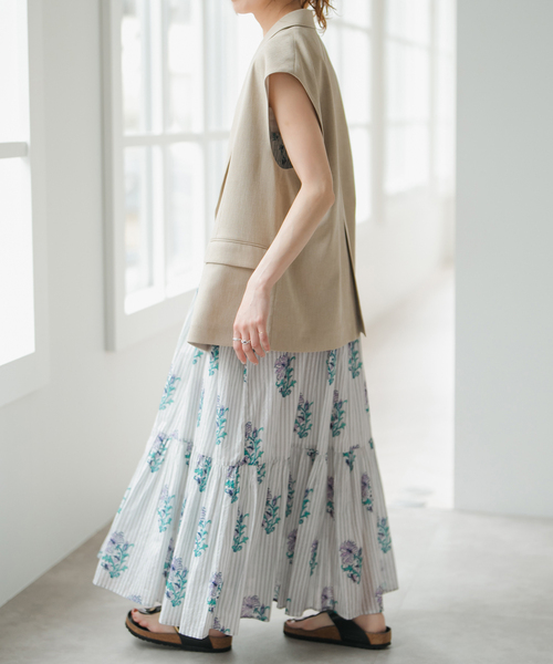 お値段交渉可‼️ヌキテパ COTTON JACQUARD LILY PRIN❤️ ne Quittez pas / ヌキテパ COTTON JACQUARD LILY PRIN