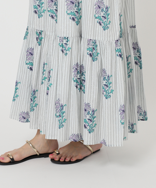 ne Quittez pas / ヌキテパ COTTON JACQUARD LILY PRIN