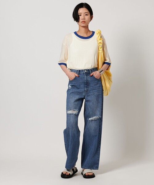CITEN＞ダメージドデニム（デニムパンツ）｜CITEN（シテン）の