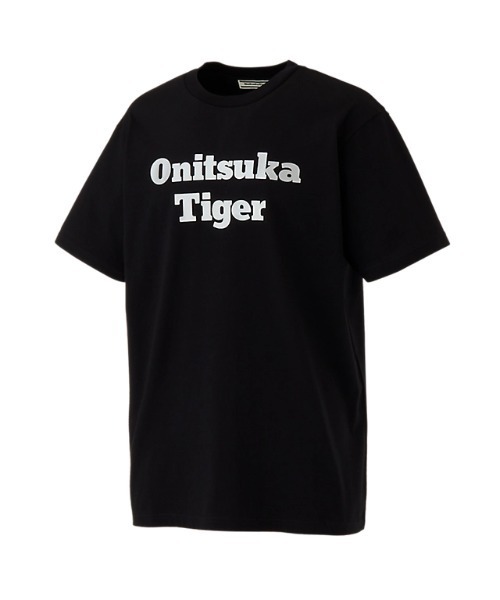 Onitsuka Tiger(オニツカタイガー)の「LOGO TEE / ロゴティー(Tシャツ/カットソー・レディース・ホワイト×ゴールド/ホワイト×シルバー/ブラック×シルバー/ブラック×ゴールド・XS/S/M/L/XL)」の9枚目の写真