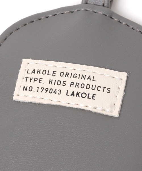 LAKOLE（ラコレ）の「【らこれキッズ】リール付きキーケース / 491029（キーケース/キーアクセサリー・キッズ・ブルー/ピンク/グレー・FREE）」の6枚目の写真