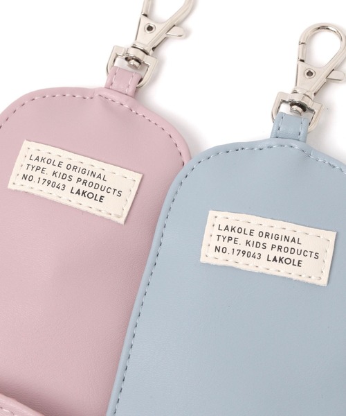 LAKOLE（ラコレ）の「【らこれキッズ】リール付きキーケース / 491029（キーケース/キーアクセサリー・キッズ・ブルー/ピンク/グレー・FREE）」の10枚目の写真