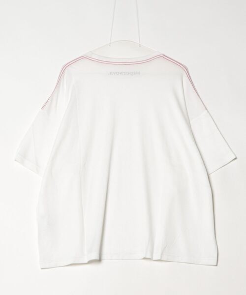 superNova.(スーパーノヴァ)の「superNova. / スーパーノヴァ Big Tee-Lyocell Knit ニットトップス(ニット/セーター・メンズ・ブラック/ホワイト・S)」の9枚目の写真