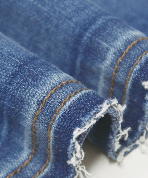 LAVEANGE（ラビアンジェ）の「デニムジャンパースカート（ジャンパースカート・レディース・ブラック/ブルー・5L/4L/3L/LL/M）」の21枚目の写真