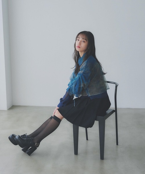 HARE ハレ YUMA TAKAHASHI×HARE レイヤードデザインシャツ HARE（ハレ）の「【YUMA TAKAHASHI×HARE】レイヤードデザインシャツ