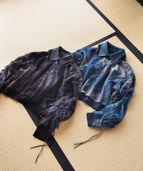 HARE ハレ YUMA TAKAHASHI×HARE レイヤードデザインシャツ セール】【YUMA TAKAHASHI×HARE】レイヤードデザインシャツ