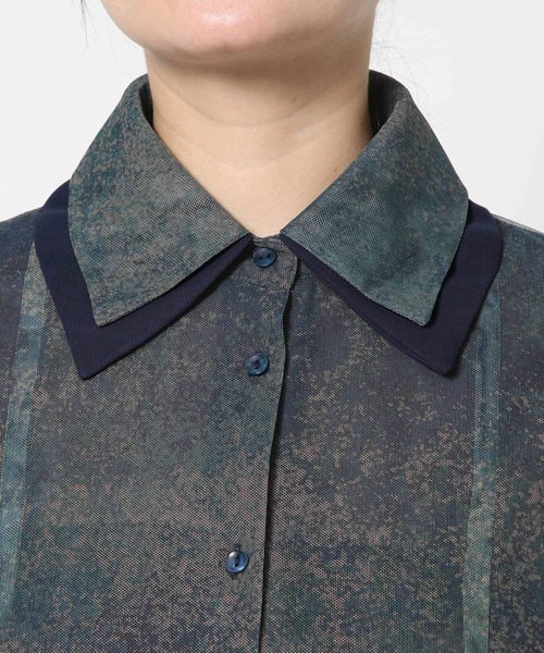 HARE ハレ YUMA TAKAHASHI×HARE レイヤードデザインシャツ セール】【YUMA TAKAHASHI×HARE】レイヤードデザインシャツ