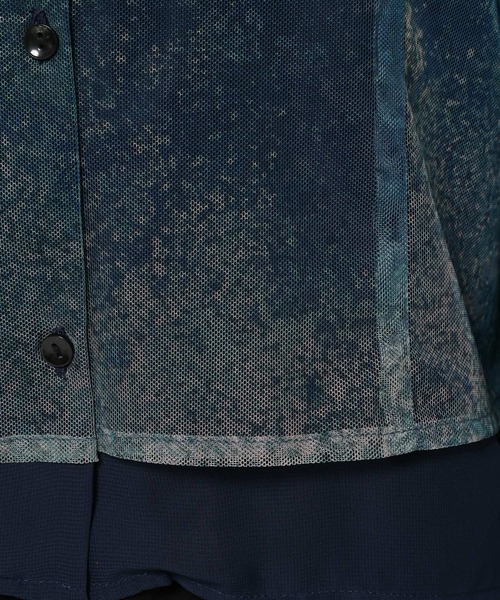 HARE ハレ YUMA TAKAHASHI×HARE レイヤードデザインシャツ セール】【YUMA TAKAHASHI×HARE】レイヤードデザインシャツ