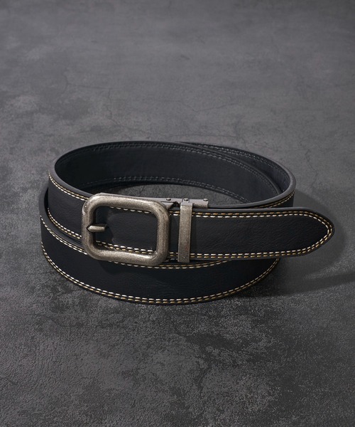 TETE HOMME（テットオム）の「展開店舗限定 38ｍｍ ITH アソートベルト（ベルト・メンズ・ブラウン系3/ブラック系2/ブラック系4/ブラウン系1/ブラウン系2/ダークブラウン系1/ダークブラウン系2/ダークブラウン系3/ダークブラウン系4/ブラック系1/ブラック系3/ブラウン系4・FREE）」の3枚目の写真