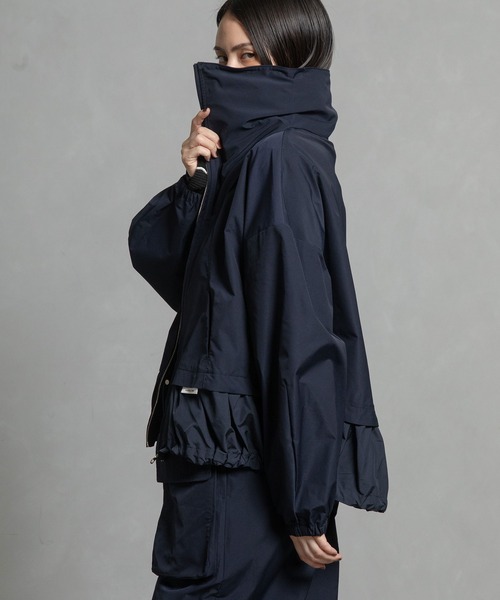 MARECHAL TERRE（マルシャルテル）の「フーディブルゾン（ブルゾン・レディース・ベージュ/ネイビー/ブラック/カーキ・MEDIUM）」の7枚目の写真