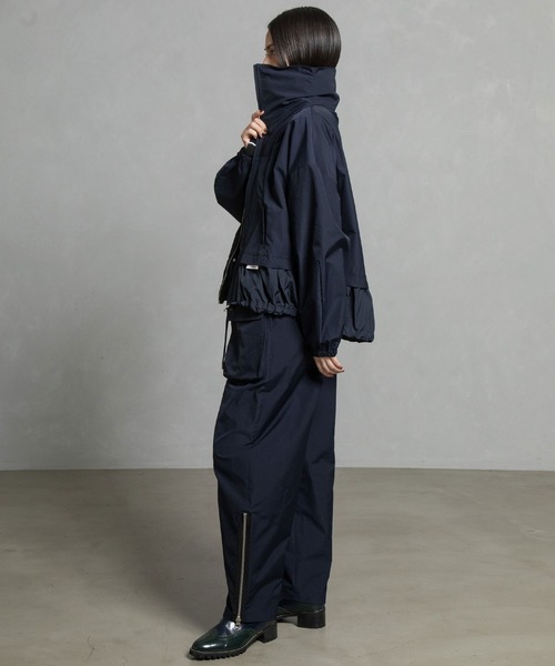 MARECHAL TERRE（マルシャルテル）の「フーディブルゾン（ブルゾン・レディース・ベージュ/ネイビー/ブラック/カーキ・MEDIUM）」の10枚目の写真