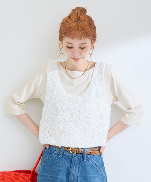 dignity sleeveless プルオーバー リブタンク dignity sleeveless プルオーバー（Tシャツ／カットソー