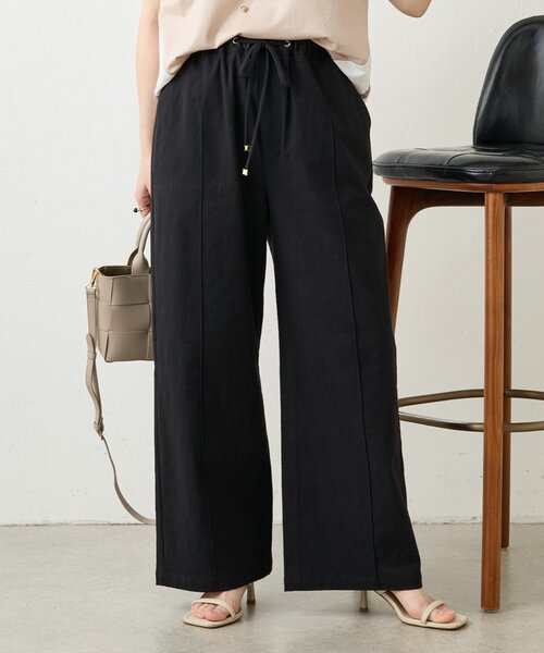 Jena espace merveilleux（ジェナ　エスパスメルヴェイユ）の「メンストレッチイージーパンツ（その他パンツ・レディース・ブラック/オフホワイト/グリーン・FREE）」の15枚目の写真