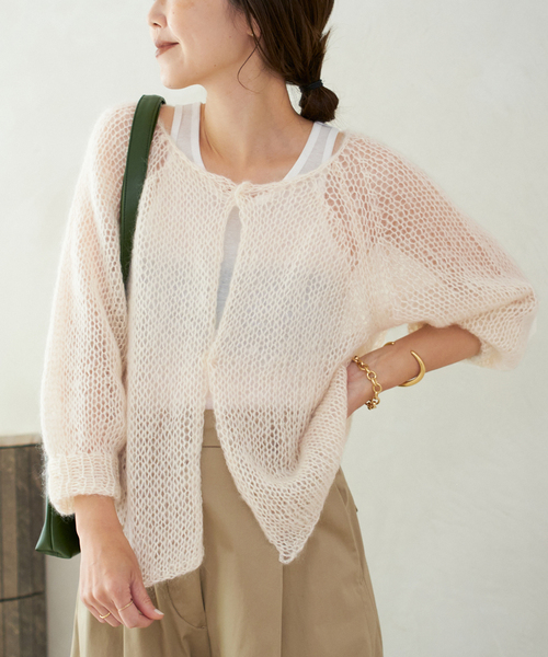 7月末まで☁️売り切り希望 　Plage SESIA シルクモヘヤニット 7月末まで☁️売り切り希望 様専用 Plage SESIA シルクモヘヤ
