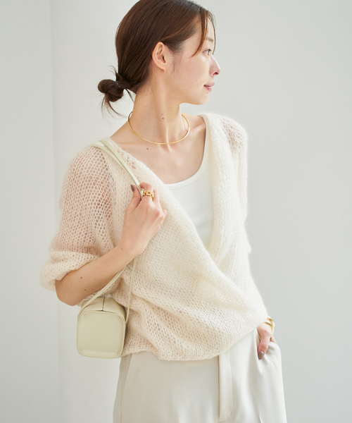 セール】シルクモヘヤ mix HAND ニット（ニット/セーター）｜Plage