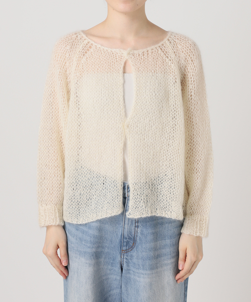 シルクモヘヤ mix HAND ニット（ニット/セーター）｜Plage（プラージュ