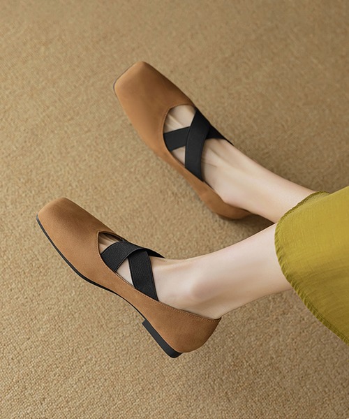 shoes365(シューズスリーシックスファイヴ)の「【SHOES 365】クロストラップパンプス(パンプス・レディース・キャメル/シルバー/ベージュ・23.5cm/24.0cm)」の12枚目の写真