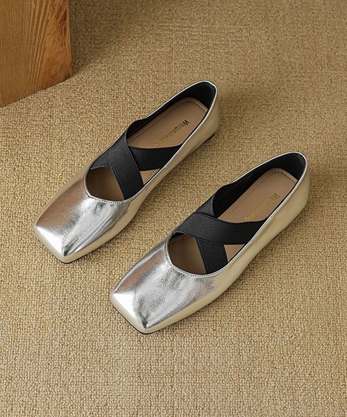 shoes365(シューズスリーシックスファイヴ)の「【SHOES 365】クロストラップパンプス(パンプス・レディース・キャメル/シルバー/ベージュ・23.5cm/24.0cm)」の22枚目の写真