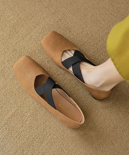 shoes365(シューズスリーシックスファイヴ)の「【SHOES 365】クロストラップパンプス(パンプス・レディース・キャメル/シルバー/ベージュ・23.5cm/24.0cm)」の14枚目の写真