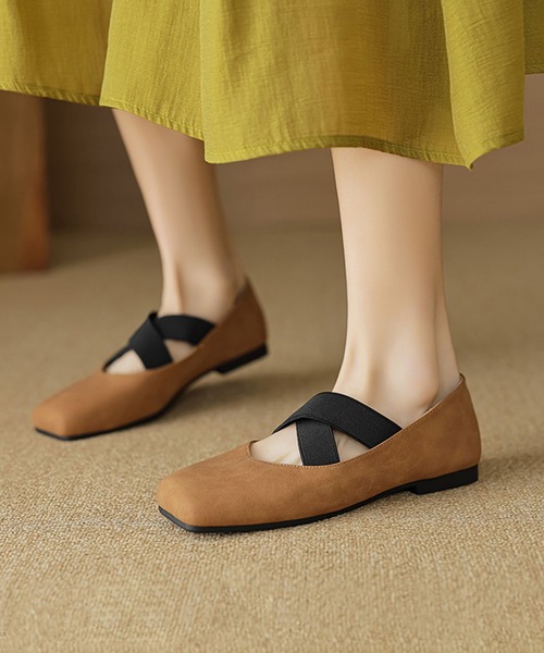 shoes365(シューズスリーシックスファイヴ)の「【SHOES 365】クロストラップパンプス(パンプス・レディース・キャメル/シルバー/ベージュ・23.5cm/24.0cm)」の10枚目の写真