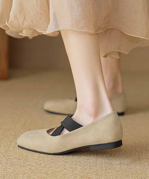 shoes365(シューズスリーシックスファイヴ)の「【SHOES 365】クロストラップパンプス(パンプス・レディース・キャメル/シルバー/ベージュ・23.5cm/24.0cm)」の6枚目の写真