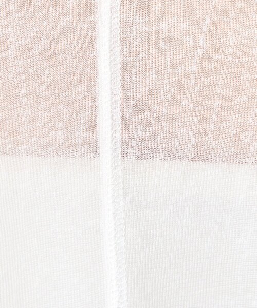 Jena espace merveilleux（ジェナ　エスパスメルヴェイユ）の「ボートネックシアーカットソー（Tシャツ/カットソー・レディース・グレー/オフホワイト/ブラック・FREE）」の15枚目の写真