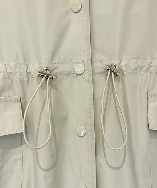 HONEY MI HONEY（ハニーミーハニー）の「taffeta blouson（ブルゾン・レディース・ベージュ・FREE）」の4枚目の写真