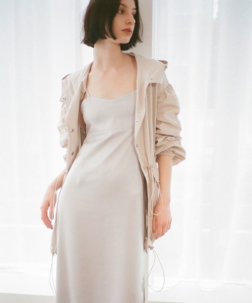HONEY MI HONEY（ハニーミーハニー）の「taffeta blouson（ブルゾン・レディース・ベージュ・FREE）」の13枚目の写真
