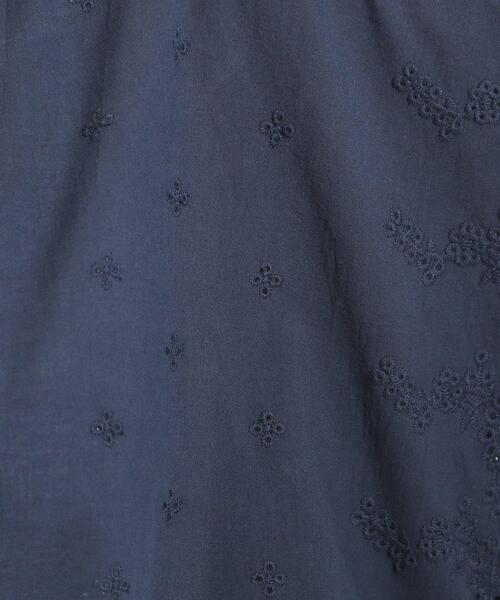 DRESKIP(ドレスキップ)の「スカラップ刺繍レースが目を惹く ドルマントップス(Tシャツ/カットソー・レディース・オフホワイト/ネイビー/イエロー/ブラック・00)」の12枚目の写真