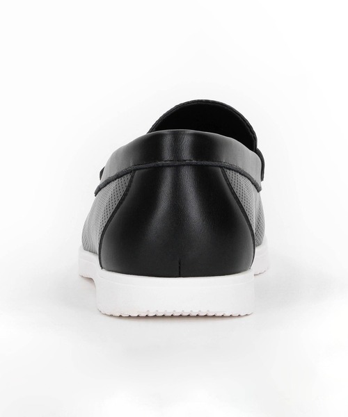 NICOLE CLUB FOR MEN(ニコルクラブフォーメン)の「ビットローファースニーカー(スニーカー・メンズ・オフホワイト/ブラック/チャコール・26.5cm/27.5cm/25.5cm)」の18枚目の写真