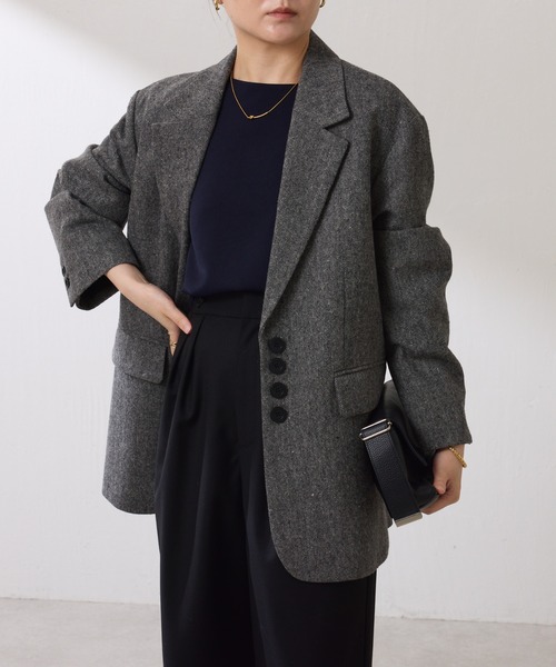【美品】COLLAGE GALLARDAGALANTE ジャケット COLLAGE GALLARDAGALANTE ジャケット テーラードジャケット