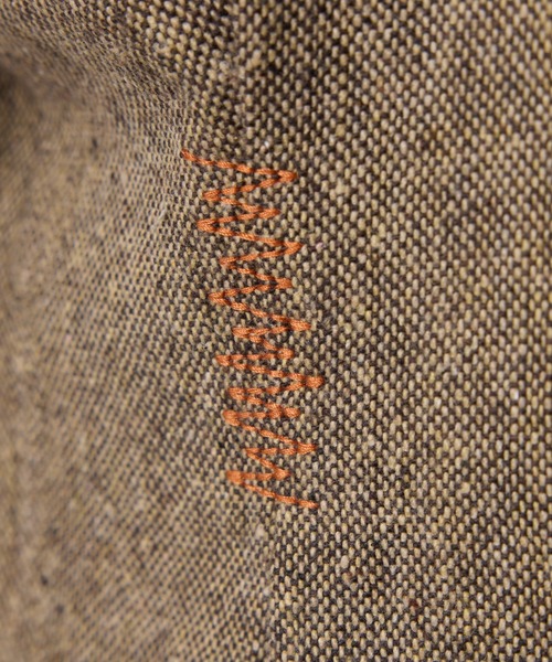 COLLAGE GALLARDAGALANTE（コラージュガリャルダガランテ）の「ネップオーバージャケット（テーラードジャケット・レディース・ブラウン/チャコールグレー・FREE）」の20枚目の写真