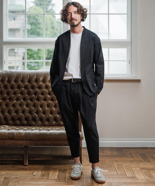 Magine（マージン）の「mko12993-Braided Leather Belt レザーメッシュベルト（ベルト・メンズ・ブラウン/ブラック・FREE）」の18枚目の写真