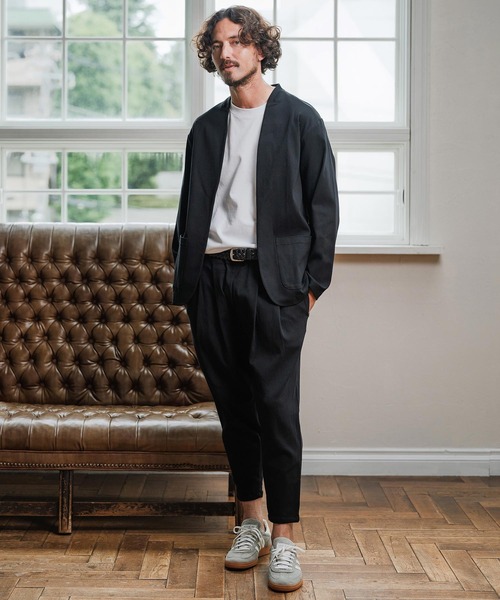 Magine（マージン）の「mko12993-Braided Leather Belt レザーメッシュベルト（ベルト・メンズ・ブラウン/ブラック・FREE）」の16枚目の写真