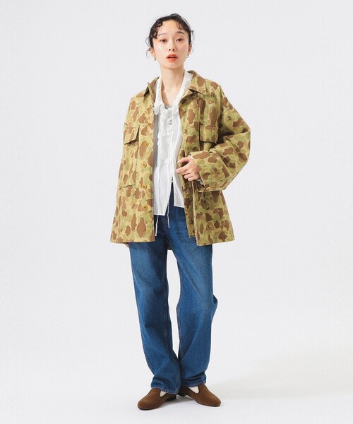 ビームスボーイ別注　Buzz Rickson ミリタリージャケット　ボタン欠損 BEAMS BOY（ビームス ボーイ）BUZZ RICKSON'S / COAT MAN'S