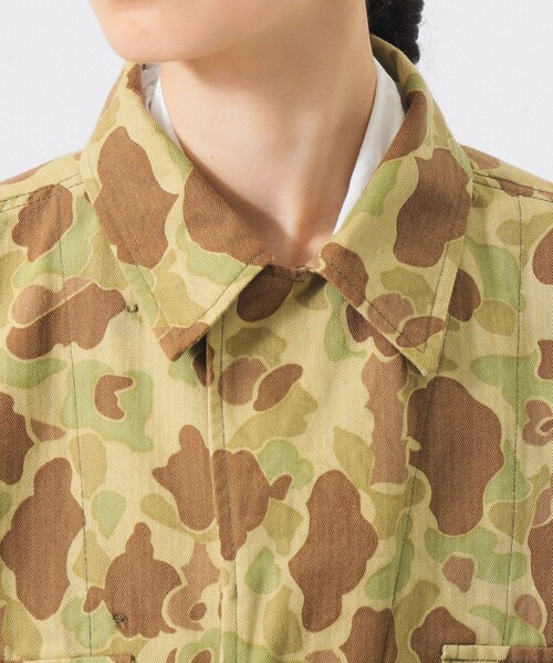 BEAMS BOY×BUZZ　RICKSON‘Sタイガーカモジャケット BEAMS BOY（ビームス ボーイ）BUZZ RICKSON'S / GOLD TIGER
