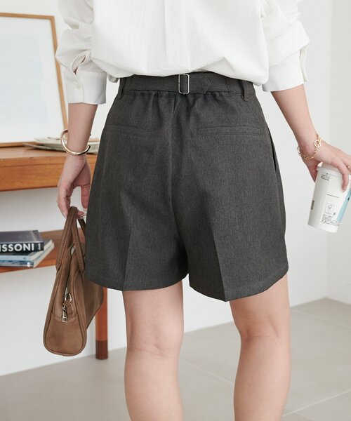 DISCOAT（ディスコート）の「メランジショートパンツ（その他パンツ・レディース・ブラック/チャコールグレー・FREE）」の20枚目の写真