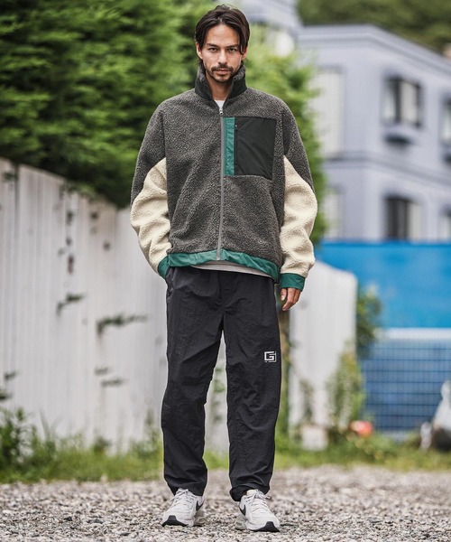 mj10945-ボアフリース切替ジャケット（その他アウター）｜CAMBIO