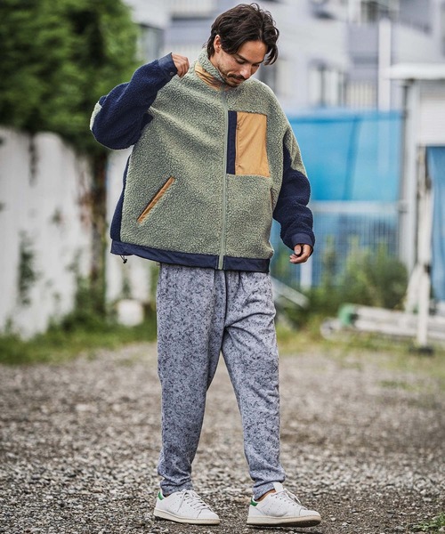 mj10945-ボアフリース切替ジャケット（その他アウター）｜CAMBIO