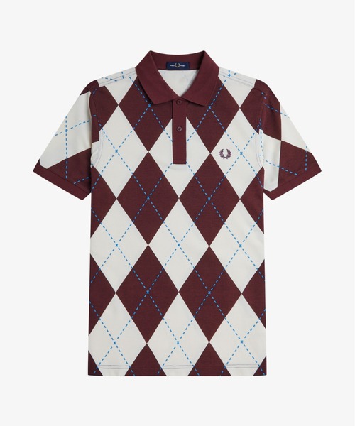 FRED PERRY（フレッドペリー）の「Argyle Print Polo Shirt