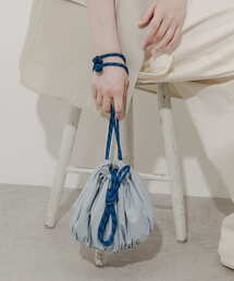 SMELLY | ギャザーキンチャクショルダー(ショルダーバッグ)